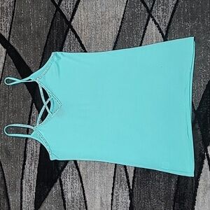 POOF STUDDED STRAPPY TANK-TOP